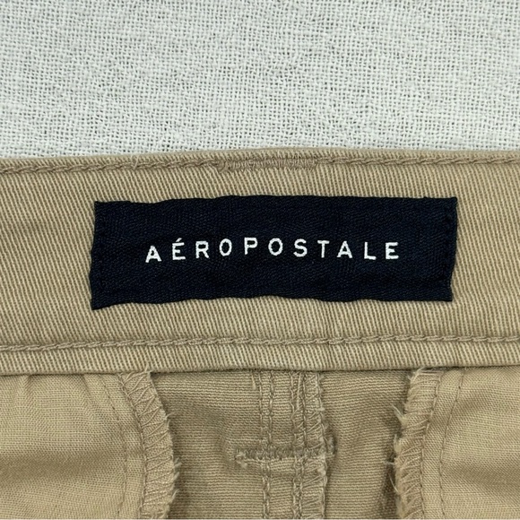 Aeropostale Tan / Khaki Mini Skirt Womens 8 - Picture 3 of 8
